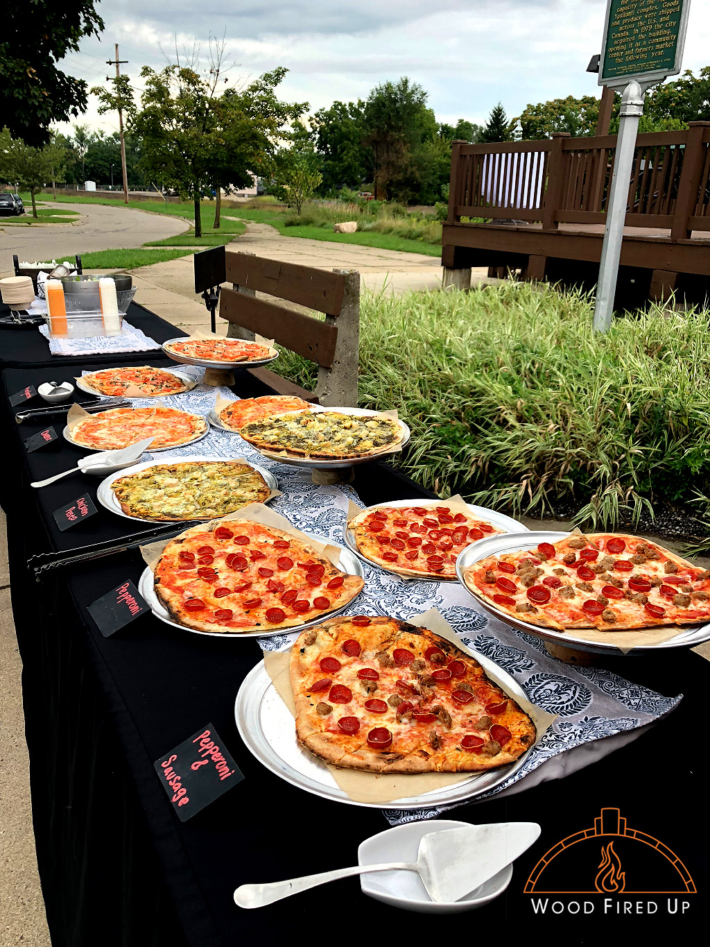 Wood Fired Up Michigan Based Food Truck Serving Wood Fired